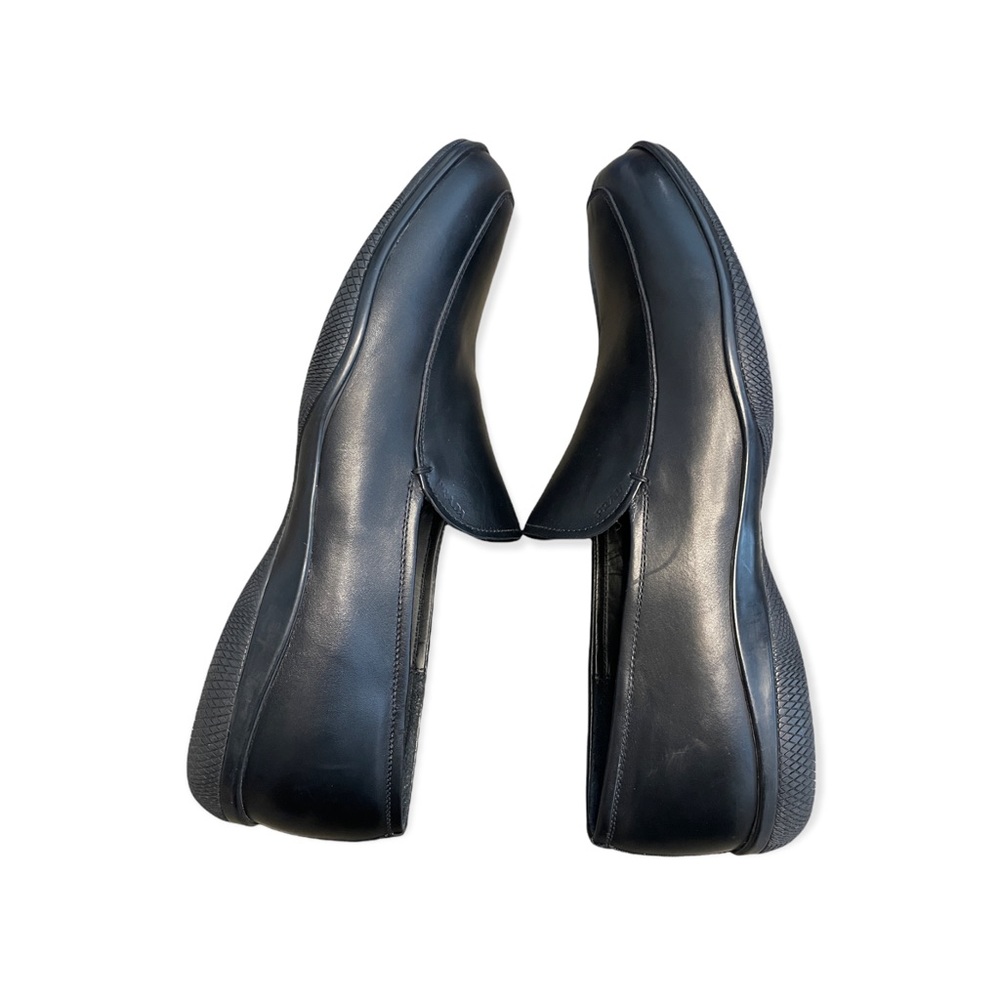 Prada Comfort Leather Loafers - WORN ONCE  LNWOT - Size 10 US - Black - Picture 7 of 9